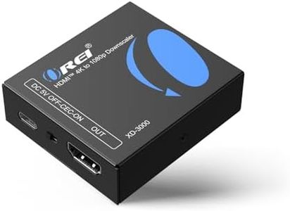 OREI 4K HDMI Signal Manager Supports HDMI 2.0 - Watch 4K Content on a 1080p Display - Supports HDCP 2.3 Complaint - Downscale from 4K to 1080p