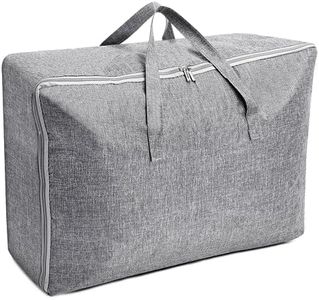 AiQInu Grand Sac de Rangement 105L, Rangement Sous Lit Pliable Closet Organizer Sac de Rangement pour Couette Imperméable avec Poignées Renforcées pour Édredons Couvertures Oreillers Vestes