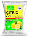 AAAL 100% Pure Citric Acid Crystals 1KG / Nimbu Sat (Food Grade) Multiple Purpose