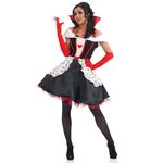 Fun Shack Queen of Hearts Dress, Queen of Hearts Costume Women, Womens Queen of Hearts Costume, Queen Costume Adult Large