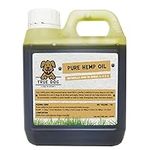 True Dog Hemp Oil for Dogs - Natural Dog & Cat Feed Supplement with omega 3, 6, 9 support hip, joint & dog calming- 100% Pure Cold Pressed (1ltr)