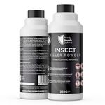 Insect Killer Powder 250g - Natural Diatomaceous Earth, Effective Against Cockroaches, Bed Bugs, Fleas, Ticks, Ants, and More, Long-Lasting Pest Control for Home Use