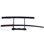 Offo Bleach Ichigo Anime Kurosaki's Zangetsu- A Wooden Practice Katana| Ideal Gifts and Collectible for Anime Lovers| Perfect Wooden Katana for Training and Martial Arts