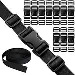 Buckles Straps Set of 1 inch: 10 pc