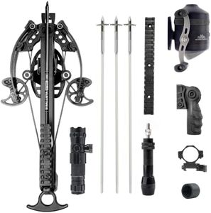 BALLISTA BAT Bowfishing Bundle, 300 FPS Crossbow, BL25 Reel & Arrows