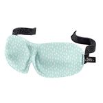 Bucky 40 Blinks No Pressure Printed Eye Mask for Travel & Sleep, Teal Dots, One Size