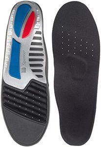 Ironman Total Support Original, Solette Tecniche, Nero/Grigio/Blu/Rosso, Taglia 40-42