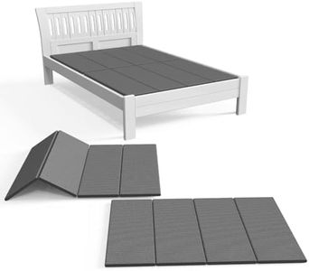 Irrical Light and Thin Bunkie Board, Folding Spring Box,King Size 76x80'', Large Double Bed 10MM, Bed Support Flat Noodles,Light and Thin, Breathable, Noise Minimizing