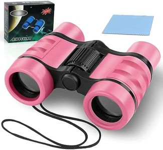 OSDUE Binocolo per Bambini - Compatto Binocolo, Mini Portatile Bambini Binocolo, Giocattoli Regalo Ottimale per Bambino e Bambina, per Bird Watching Campeggio Escursionismo Attività All'aperto