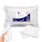 Careform Premium Wet Wipes for Adults | Extra Large Size Full Body Wipes, Bed Bath Wipes or Incontinence Wipes | Soft & Gentle, Lightly Scented, No Rinse | Pack 50.