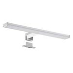 SEBSON® LED Bathroom Mirror Light 40cm, Mirror Lighting Cabinet Mounted + Clip On, Neutral White 4000K, 8W, 600lm, IP44-400x108x44mm