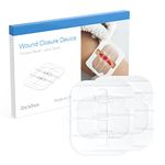 SEABIRD Emergency Wound Closure Device, Zip Stitch Laceration Kit 2Pcs, Wound Closure for Home Outdoor, Painless Laceration Repair Without Stitch, Adhesive Bandages for Wound Care & First Aid, White