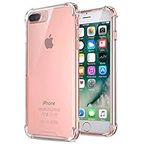 Jenuos iPhone 7 Plus case, iPhone 8 Plus case, Clear Soft TPU Shockproof Bumper Phone Case Cover for Apple iPhone 7 Plus/iPhone 8 Plus Case 5.5" (7P-TPU-CL)