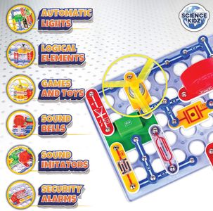 Science Kidz Electronics Kit for Kids – STEM Learning Set