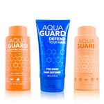 AQUA GUARD Swimmers Essential Hair Protection Bundle | Guards Against Chlorine Damage and Softens Strands During Swim Sessions | Color Safe, Leaves Hair Smelling Great | Made in California