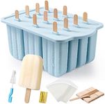 Popsicles Molds, MEETRUE 12 Pieces 