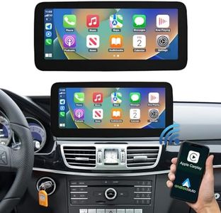 Road Top 12.3 Inch Carplay Touchscreen Wireless Android Auto for Mercedes Benz E Class W212 2013-2015 Year with NTG4.5/4.7, Car Stereo Multimedia Radio Receiver