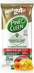 Pine O Cleen 24H Germ Protection Disinfectant Biodegradable Wipes, Mango & Hibiscus, 126 Wipes