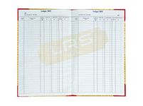 LRS Ledger Register Size - 32 x 20 cm - Hard Bound - 70 GSM Ledger Paper (200 Pages - Pack of 1)