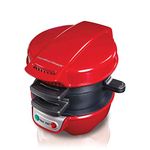 Hamilton Beach Breakfast Sandwich Maker, 600 W, Red, 25476