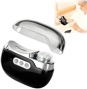 2026 New Electric Nail Clippers 2.0, 4 in 1 Electric Nail Trimmer and Polisher with Quick-Dry Light, Dual Grinding Heads with 2 Speeds, Low Noise Rechargeable Manicure Kit for Adults Seniors (Grey)