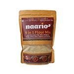 NAARIO Multigrain Atta Millet Based All Purpose Flour With Ragi, Jowar, Bajra, Oats | Gluten-Free, High In Protein And Fiber, Diabetic-Friendly - 250G Pack Of 2, 500 Gram