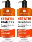 Keratin Shampoo and Conditioner Set