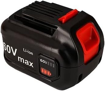 H-ANT 60V 4000mAh Replacement Compatible with Black and Decker 60V Hedge Trimmer lithium Battery Pack:LBX1560 LBX2560 LHT360 LST560 LSW60C CM2060C LBX2560