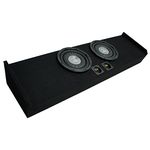 2009-2015 Ford F-150 Super Crew Truck Harmony F104 Dual 10" Sub Box Enclosure