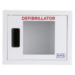 American Hospital Supply AED Cabinet | Small Non Alarmed AED Wall Mounted Storage Cabinet | Fit Heartsine/Phillips/Defibtech