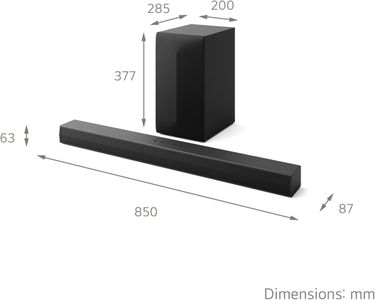 LG Bluetooth Soundbar – Wireless Home Audio Speaker
