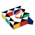 Amazon Brand - Jam & Honey Magic Snake Puzzle (24 Wedges) | Speed Cube Magic Puzzle Toy | | Great Birthday Gift | Toy for Kids Girls Boys