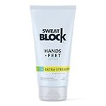 SweatBlock Antiperspirant Lotion for Hands & Feet, Proven to Reduce Tough Sweating, Reduce Hand & Foot Sweat & Smelly Feet, Safe Effective, Anti Sweat Lotion for Women & Men, 50mL