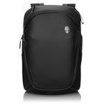 Alienware AW724P Horizon Travel Backpack - Fits upto 18-inch, 840D Fabric, EVA Foamed, Weather-resistant, Shockproof, Padded Shoulder Strap, Padded Back, RFID Blocking Pocket - Galaxy Weave Black