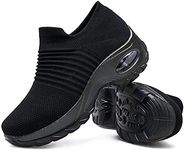 Women's Walking Shoes Sock Sneakers