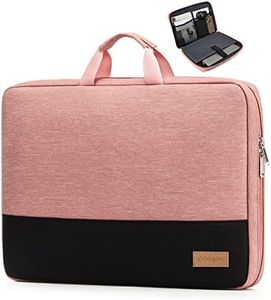 Bagasin Funda para Portátil, Funda Protectora de 15 15,6 16 Pulgadas Impermeable con Protección de 4 Capas, Bolsa de Transporte para Ordenador Compatible con MacBook, Portátil HP, DELL, Lenovo, ASUS