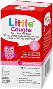 Little Coughs Original Raspberry Oral Liquid Bottle 200 ml