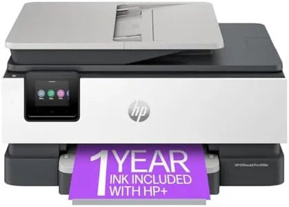 HP OfficeJet Pro 8139e Wireless All-in-One Color Inkjet Printer, Print, scan, Copy, fax, ADF, Duplex Printing Best-for-Home Office, 1 Year of Instant Ink Included