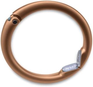Clipa Bag Hanger - Matte Bronze PVD - The Ring That Opens Into a Hook and Hangs in Just 1/2" of Space, Holds 33 lbs., 3 yr. Warranty