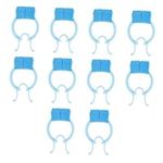 Anneome 10pcs Nose Correction Clip Accessories Nose Plugs Fixing Nose Pincher Non-slip Child Bloody