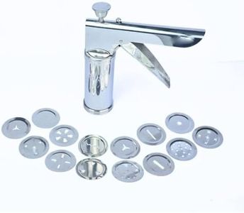 Premium Stainless Steel Kitchen Press Set | 15 Discs for Muruku, Idiyappam, and Noodles | Heavy Duty Noodle Maker | idiyappam kattai