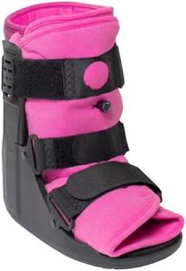 Brace Direct Women's Pink Short CAM Walker Boot, Foot/Ankle Fracture L4361