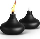 FAN-Torches 2 Pack Metal Table Top 