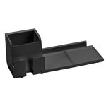 Bostitch Office Konnect Charging Station Desk Organizer Base, USB Phone Stand Compatible with Cell Phones & Tablets, Black