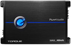 Planet Audio TR4000.1D Monoblock Car Amplifier with Remote Subwoofer Control