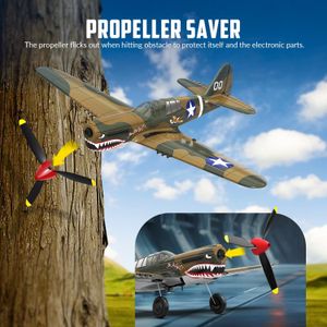 VOLANTEXRC P40 RC Plane – Ready to Fly Remote Control Aircraft