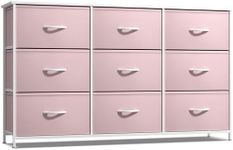 Sorbus Kids Dresser with 9 Drawers - Storage Unit Organizer Chest for Clothes - Bedroom, Kids Room, Nursery, & Closet