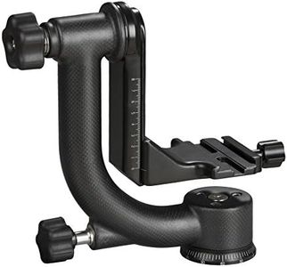 Tête de trépied professionel Movo GH800 Gimbal en Fibre de Carbone avec Plaque à déclenchement Rapide Arca-Swiss