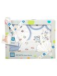 Mee Mee Pampering Aeroplane Print Gift Set, Blue (Pack of 6)