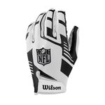 Wilson American Football Receiver Gloves, NFL Stretch Fit Receiver Glove